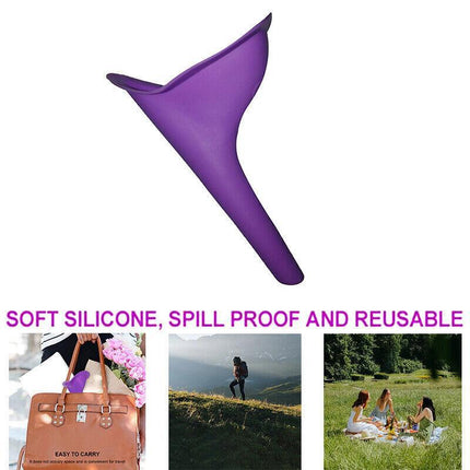Portable Camping Female Her She Urinal Funnel Ladies Woman Urine Wee Loo Travel - Aimall