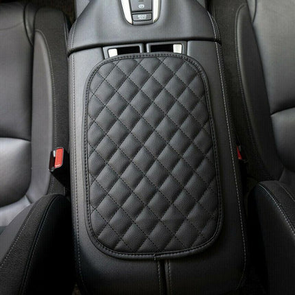 Car Armrest Accessories Cushion Cover Center Console Box Pad Protector Universal - Aimall