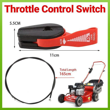 Throttle Control Cable Line Lawn mower Briggs and Stratton Victa Rover MASPORT - Aimall