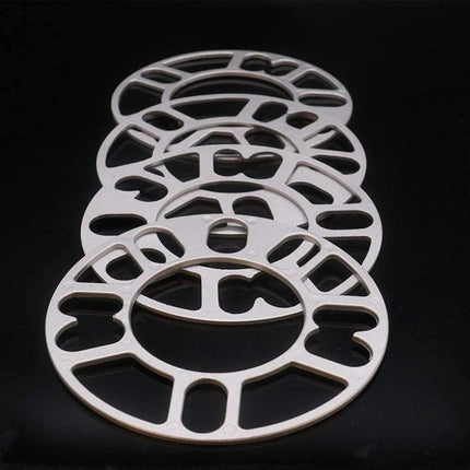 4x 5MM Alloy Aluminum Wheel Spacer Shims Universal 4/5 Stud For 5x114.3 5x120 AU - Aimall