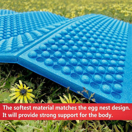 Ultralight Foam Camping Mat Folding Beach Tent Sleeping Pad Waterproof Mattress - Aimall