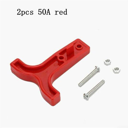 10x Red T Bar Handle for Anderson Style Plug Connectors Tool 50AMP 12-24v 6AWG - Aimall