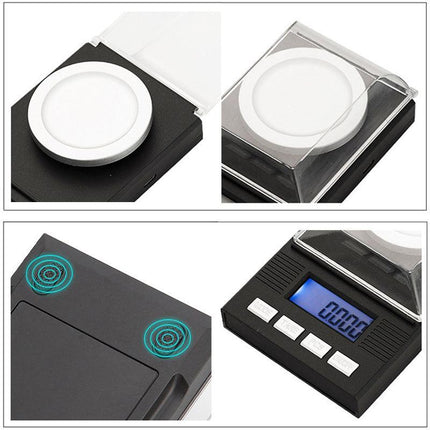50g/0.001g Digital Milligram Scale High Precision Jewelry Balance Powder Scale - Aimall