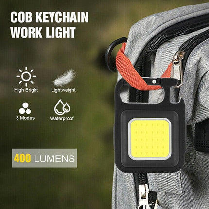 COB Working Lamp Portable LED Emergency Rechargeable Outdoor Camping Light AU - Aimall
