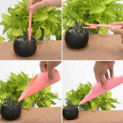 16X Mini Garden Hand Tools Transplanting Succulent Plant Gardening Tool Rake Set - Aimall