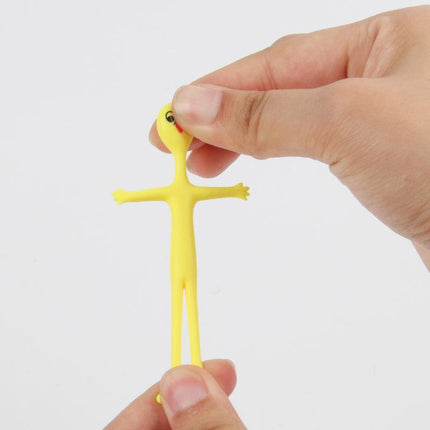 Stretchy Toys Smile Face Man Kids Birthday Party Decompression Anti Stress 12PCS - Aimall