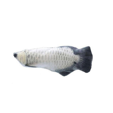 Electric Dancing Fish Kicker Cat Toy Wagging Realistic Moves USB Rechargeable AU - Aimall
