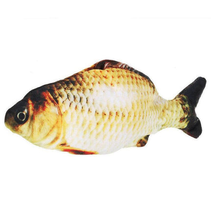Electric Dancing Fish Kicker Cat Toy Wagging Realistic Moves USB Rechargeable AU - Aimall