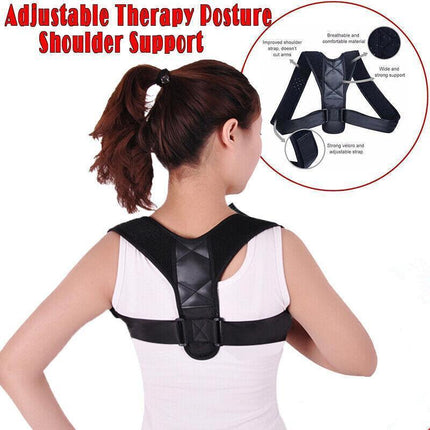 Posture Clavicle Support Corrector Straight Shoulders Brace Strap Correct AU - Aimall
