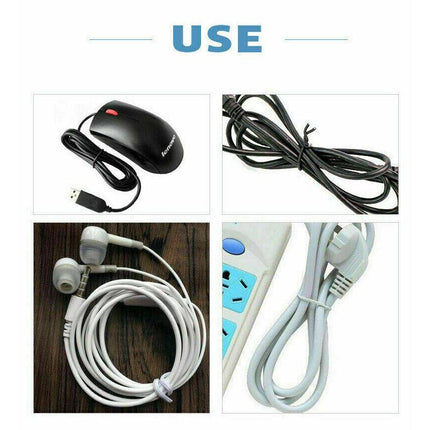 Metallic Twist Ties Plastic Cable Cord Ties Reusable Packaging Wire Candy AU - Aimall