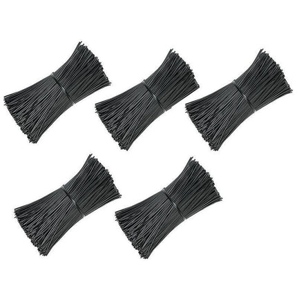 Metallic Twist Ties Plastic Cable Cord Ties Reusable Packaging Wire Candy AU - Aimall