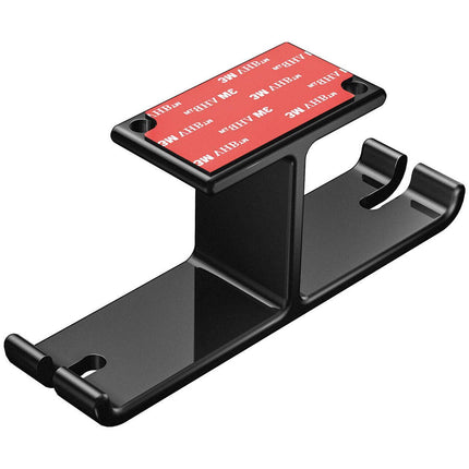 Universal DJ Headphone PC Hanger Hook Tape Under Desk Dual Headset Mount Holder - Aimall