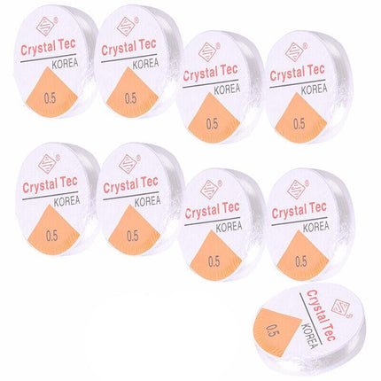 Super Strong Stretch Elastic Cord String Bead Beading Jewelry Bracelet 12M/Roll - Aimall