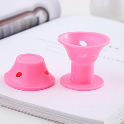 10PCS No Heat Hair Curlers Clip DIY Magic Silicone Soft Rollers Care Heatless AU - Aimall