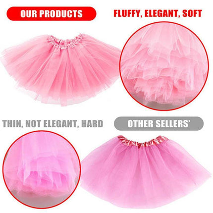 New Adults Tulle Tutu Skirt Dressup Party Costume Ballet Womens Girls Dance Wear - Aimall