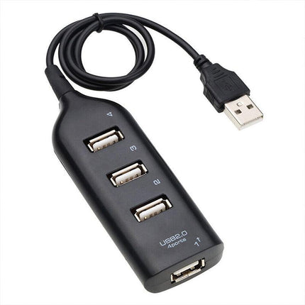 Multi USB Hub 4 Port High Speed Slim Compact Expansion Smart Splitter OZ AU - Aimall