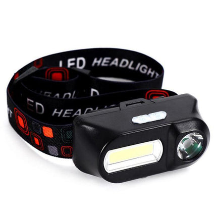 Super Bright Waterproof Head Torch Headlight LED USB Rechargeable Headlamp Fish - Aimall