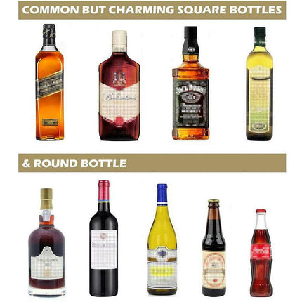 Glass Bottle Cutter Cutting Tool Upgrade Version Square & Round Bottle Cutter AU - Aimall