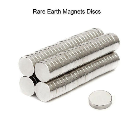 Up to 500pcs Rare Earth Strong Magnet Disc Round Cylinder Neodymium N50 10 x 2mm - Aimall