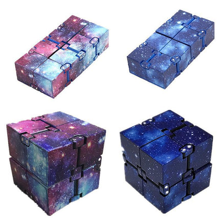 Infinity Cube Fidget Toys Magic Puzzle Sensory Autism Anxiety ADHD Stress Relief - Aimall