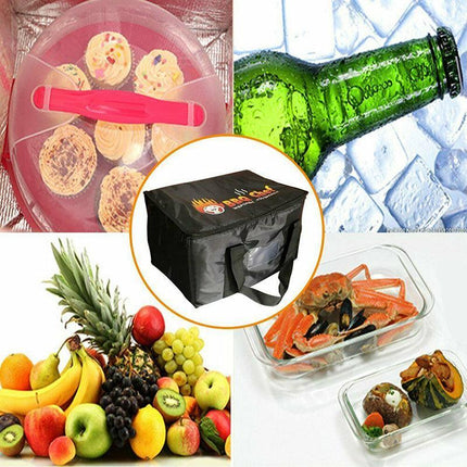 16/28/50L Insulated Food Delivery Bag Pizza Takeaway Thermal Bag StorageAUStock - Aimall