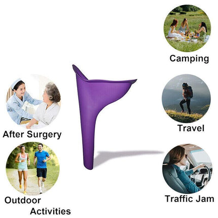 Portable Camping Female Her She Urinal Funnel Ladies Woman Urine Wee Loo Travel - Aimall