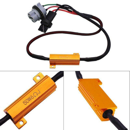 4X 50W LED LOAD RESISTOR 12V LIGHTS FRONT REAR INDICATOR HYPER FLASH CAR 4WD UTE - Aimall