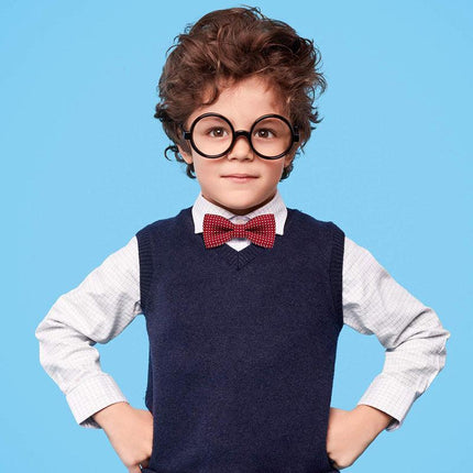 Boys Bow Tie Polka Dot Necktie Baby Children Kids Neck Bow TIES Toddler Wedding - Aimall