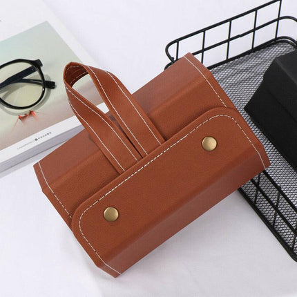 Multi-slot Eyeglasses Holder Storage Box Sunglasses Case Glasses Organizer AU - Aimall