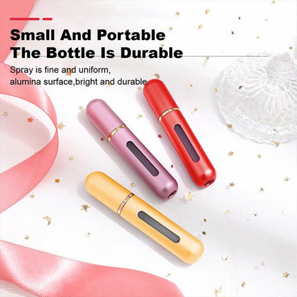 8ML Travel Portable Mini Refillable Perfume Atomizer Bottles Spray Pump Scent AU - Aimall