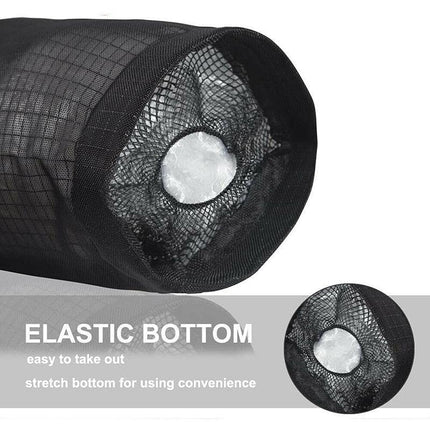 Hanging Holder Tash Mesh Storage Organizer Garbage Bags Plastic Bag Dispenser AU - Aimall
