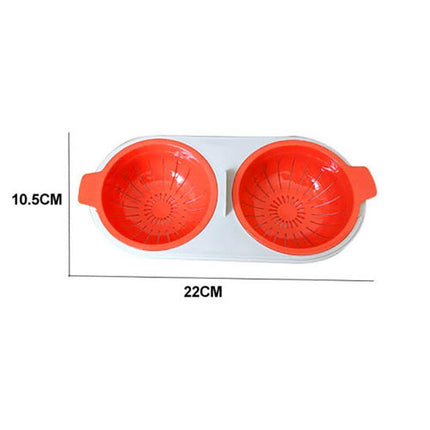 Egg Poacher Microwave Oven Kitchen Novelty Gadgets Sandwich Breakfast Cooker AU - Aimall