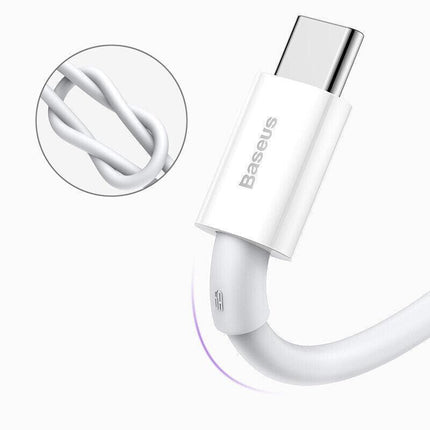 Baseus 66W USB to Type-C Fast Charging Cable Lead Wire Cord For Type-C Cable AU - Aimall