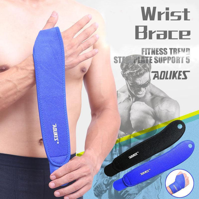 AOLIKES Wrist Support Splint Brace Protection Strap Carpel Tunnel Pain Relief - Aimall
