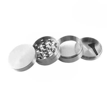 4-Layer Metal Zinc Tobacco Herb Alloy Grinder Hand Muller Smoke Crusher Spice AU - Aimall