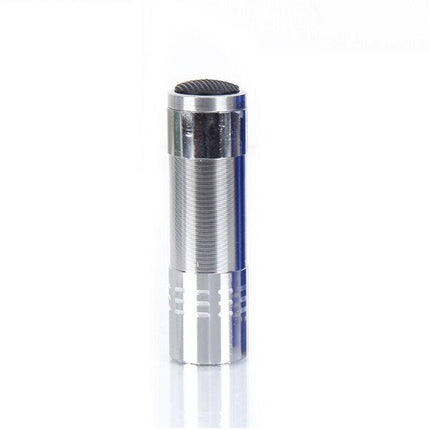 Mini Pocket 9 LED Camping Torch Ultra Flashlight Light Lamp Aluminum ( 1pc) AU - Aimall