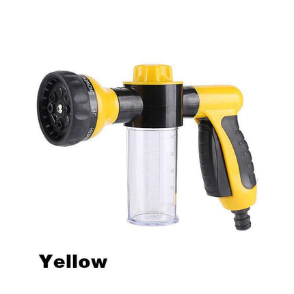 Washing Nozzle Plant Pet Hose 8mode Garden Car Water Foam Sprayer Soap Dispenser - Aimall