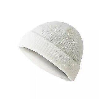 Men Women Mini Fisherman Beanie Hat Winter Soft Woolen Knitted Docker Skull Cap - Aimall