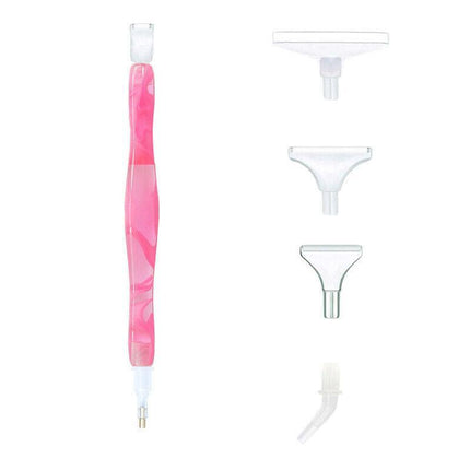 5D Resin Diamond Painting Pen Resin Point Drill Pens Cross Stitch DIY Craft Art - Aimall