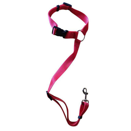 Dog Pet Safety Seat belt Clip for Car Vehicle Seatbelt Adjustable Harness LeadAU - Aimall