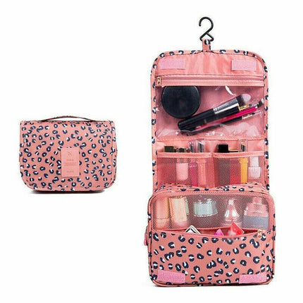 Travel Cosmetic Makeup Bag Hanging Toiletry Case Storage Large Bag Organizer AU - Aimall