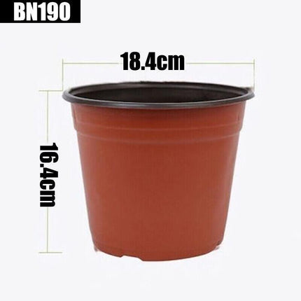 AU STOCK 20PCS SOFT PLASTIC PLANT POTS NURSERY SEEDLINGS CONTAINER 012 AU - Aimall