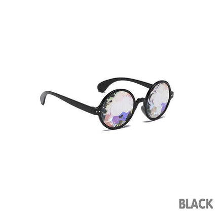 Kaleidoscope Glasses Rave Festival EDM Sunglasses Diffracted Lens Party Show AU - Aimall