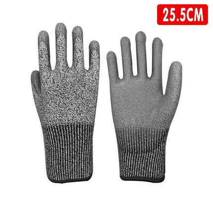 1Pair Work Gloves Safety General Purpose Sandy Nitrile Foam Hand Protection AU - Aimall