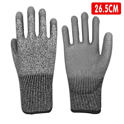 1Pair Work Gloves Safety General Purpose Sandy Nitrile Foam Hand Protection AU - Aimall