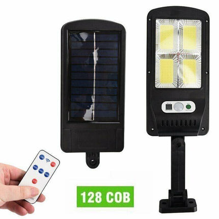 Solar Street LED Light Motion Sensor Remote Outdoor Garden Flood Down Lamp AU - Aimall