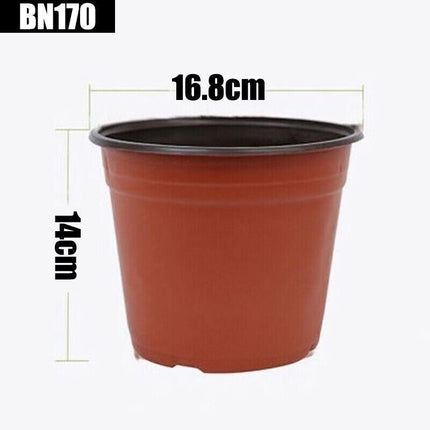AU STOCK 20PCS SOFT PLASTIC PLANT POTS NURSERY SEEDLINGS CONTAINER 012 AU - Aimall