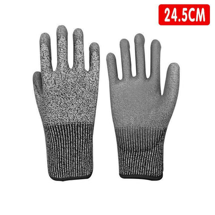 1Pair Work Gloves Safety General Purpose Sandy Nitrile Foam Hand Protection AU - Aimall