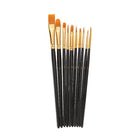 10pcs Artist Paint Brushes Set Painting Tool for Acrylic Oil Watercolour Kit AU - Aimall