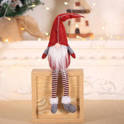 Decorations Window Decoration Christmas Faceless Doll Santa Claus Ornaments AU - Aimall